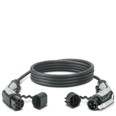 PHOENIX CONTACT Câble de recharge - Type2 - Type2 - 4m - 7,4kW (monophasé  32A) + Sac - Câbles Type 2 - Type 2 - Carplug